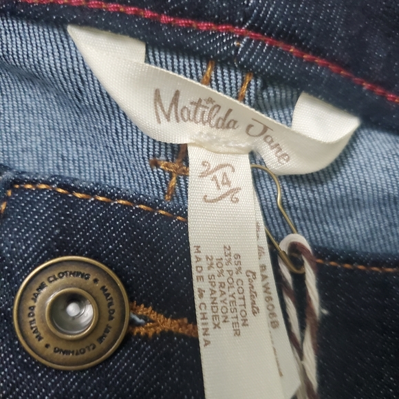 Matilda Jane Skinny Jeans NWT Size 14 - Picture 6 of 6